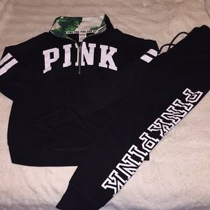 NWT VS PINK TROPICAL SWEATER 🌴